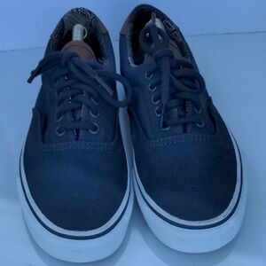 Vans Navy Blue Canvas Sneakers Men's 8 women's 9.5